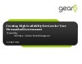 Implementing High Availability Caching with Memcached