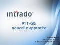 911-GIS Nouvelle approche 