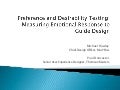 Desirability and Preference Testing - UPA International 2011