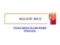 hcg diet info