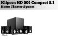 Klipsch HD 500 Compact 5.1 Home Theater System