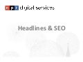 Headlines and SEO