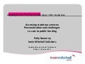 Slides on Personalisation and Cuts