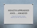 Health appra isal