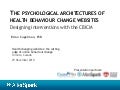 Psychological architectures of health behaviour change websites