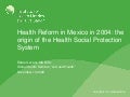 Mexico Health Reform