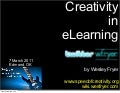 Creativity in eLearning
