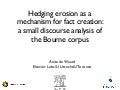 Hedging, Fact from claim, Science as mythology