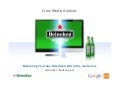 Heineken measuring YouTube roi vs tv