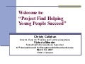 Helping Young People Succeed 2007