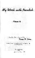 Henry Swan My Work With Necedah Volume Iii 1959 Second Printing1976
