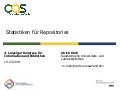 Statistiken für Repositories
