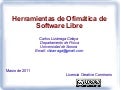 Herramientas de ofimatica: OpenOffice