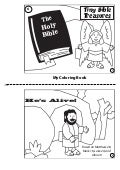 He&rsquo;s alive coloring book