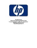 Hewlett Packard - Global PC Market Share and Financial Highlights
