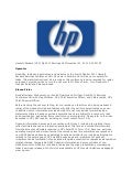 Hewlett-Packard (HPQ) QR 2011 Earnings Call - November 21, 2011