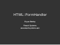 HTML::FormHandler