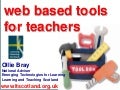 Web Based Tools for Teachers