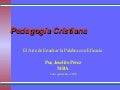 Pedagogia Cristiana
