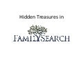 Hidden treasures in family search