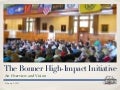 The Bonner High-Impact Initiative