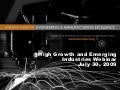High Growth Webinar July30