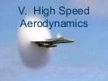 High Speed Aerodynamics