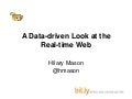 A Data-driven Look at the Realtime Web