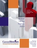 Career Directors International&rsquo;s 2012 Global Hiring Survey