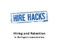 Hiring hacks for transparency