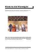 Historia del Hormigón
