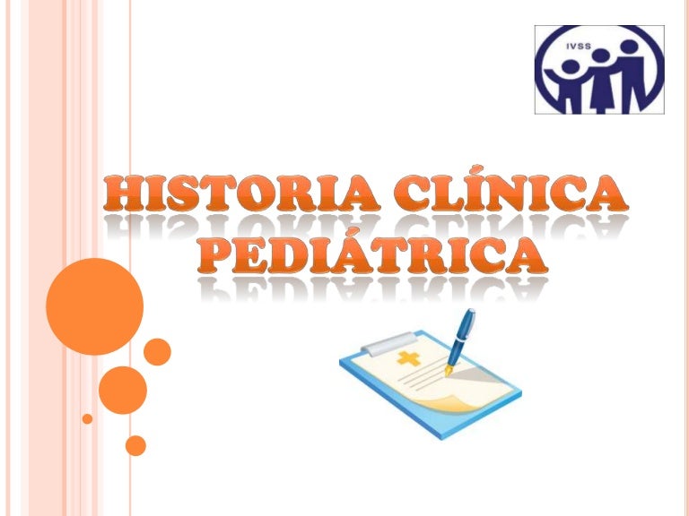 Historia clinica pediatrica