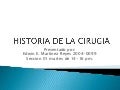 Historia de la cirugia