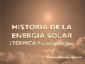 Historia de la energía solar termica (V-continuación)