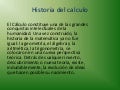 Historia del calculo
