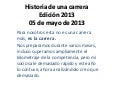 Historia de una carrera