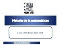 Historia mats