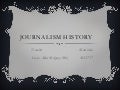 History of journalism