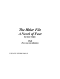 The Hitler File EXCERPTS