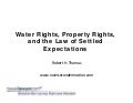 Hawaii Water Law And The Law Of Settled Expectations