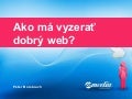 Ako má vyzerať dobrý web