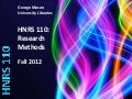 HNRS 110 Fall 2012