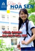 Bản tin Hoa Sen số 4: Vòng quanh Đại học Hoa Sen