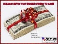 Holiday gifts that enable others to save