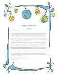 Holiday Newsletter by Sweetney