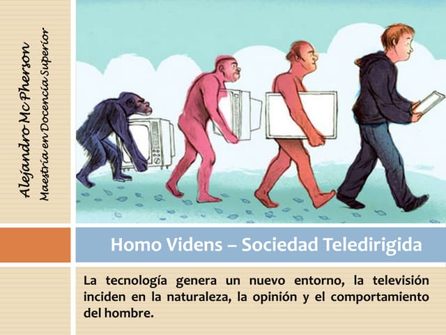 Homo videns, la sociedad teledirigida – Giovanni Sartori