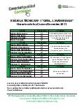 Horarios cursos ci esc tec nº1