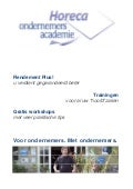 Horeca Ondernemers Academie algemene informatie