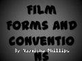 Horror Film Forms and Conventions