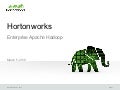 Hortonworks Presentation at Big Data London